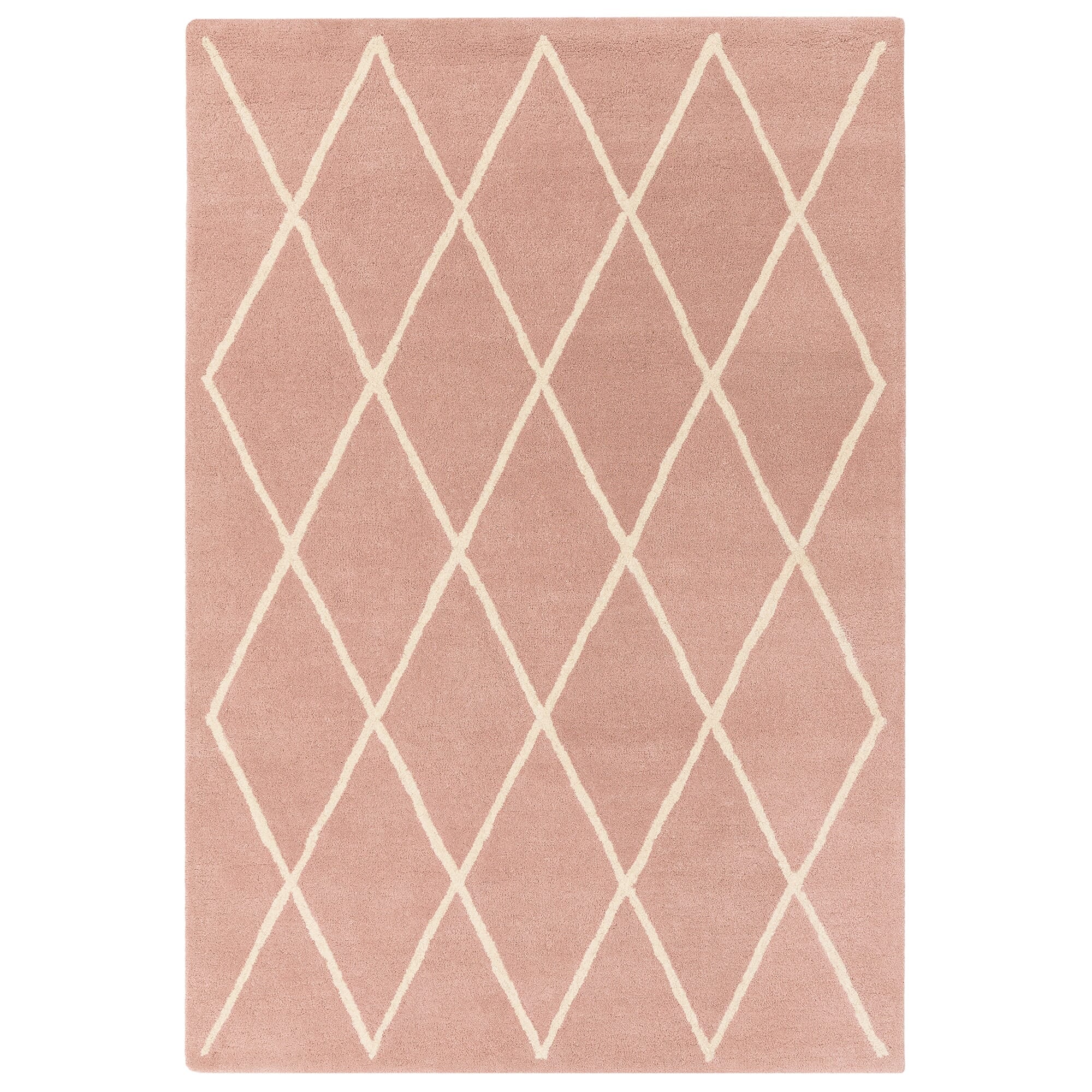 Albany Diamond Pink Rug