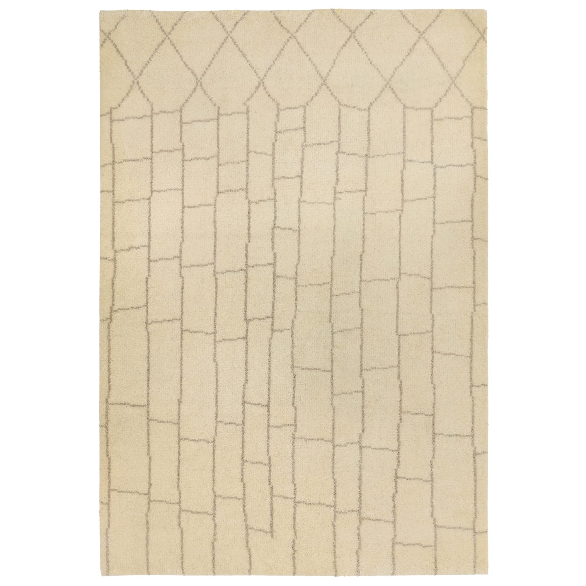 Amira Hand Knotted Moroccan Berber Wool Rug AM005