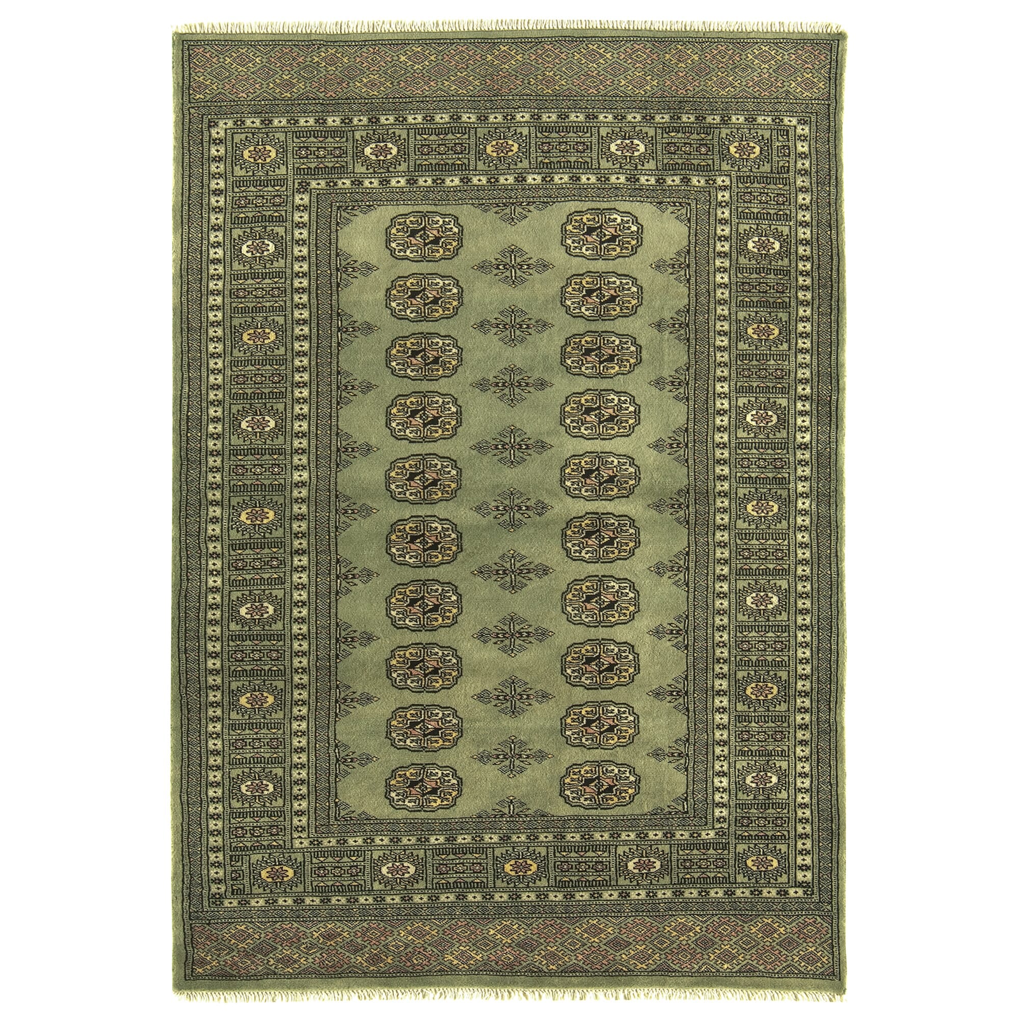Bokhara Green Rug