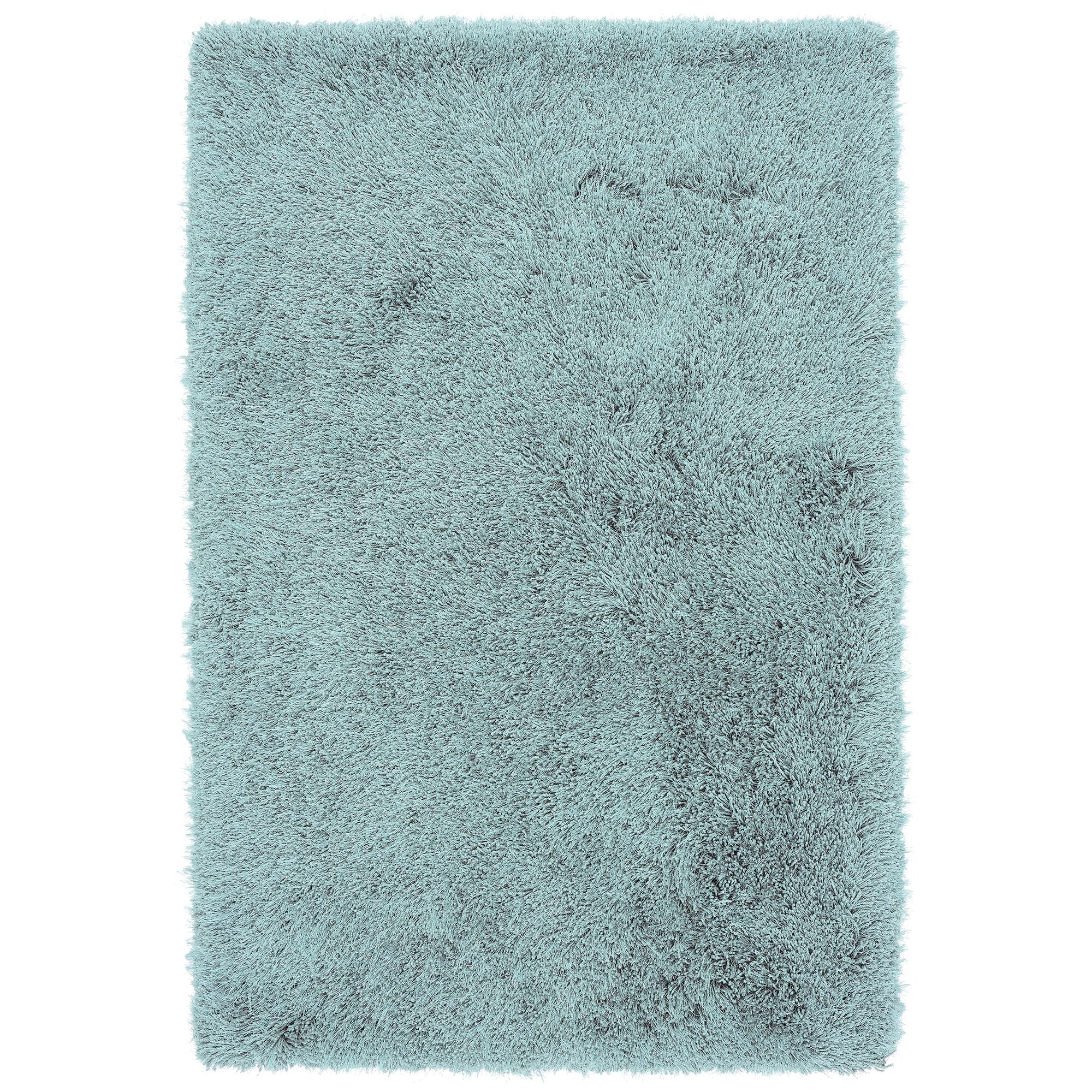 Cascade Duck Egg Shiny Shaggy Rug