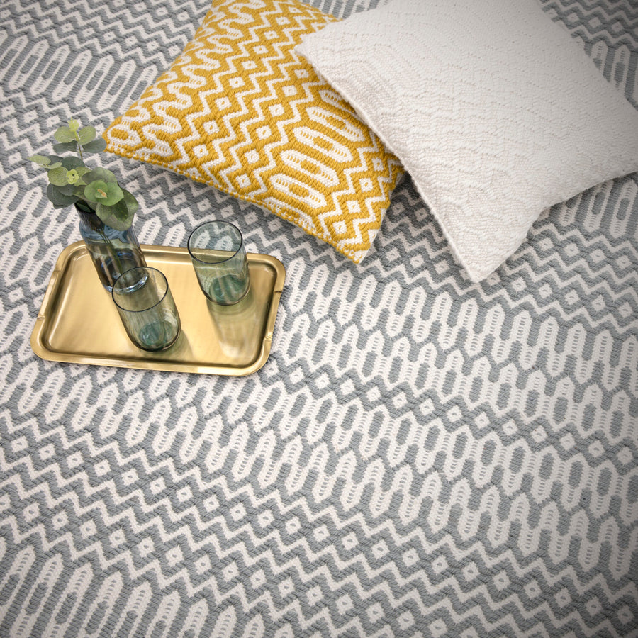 Halsey Duck Egg Indoor/Outdoor Rug