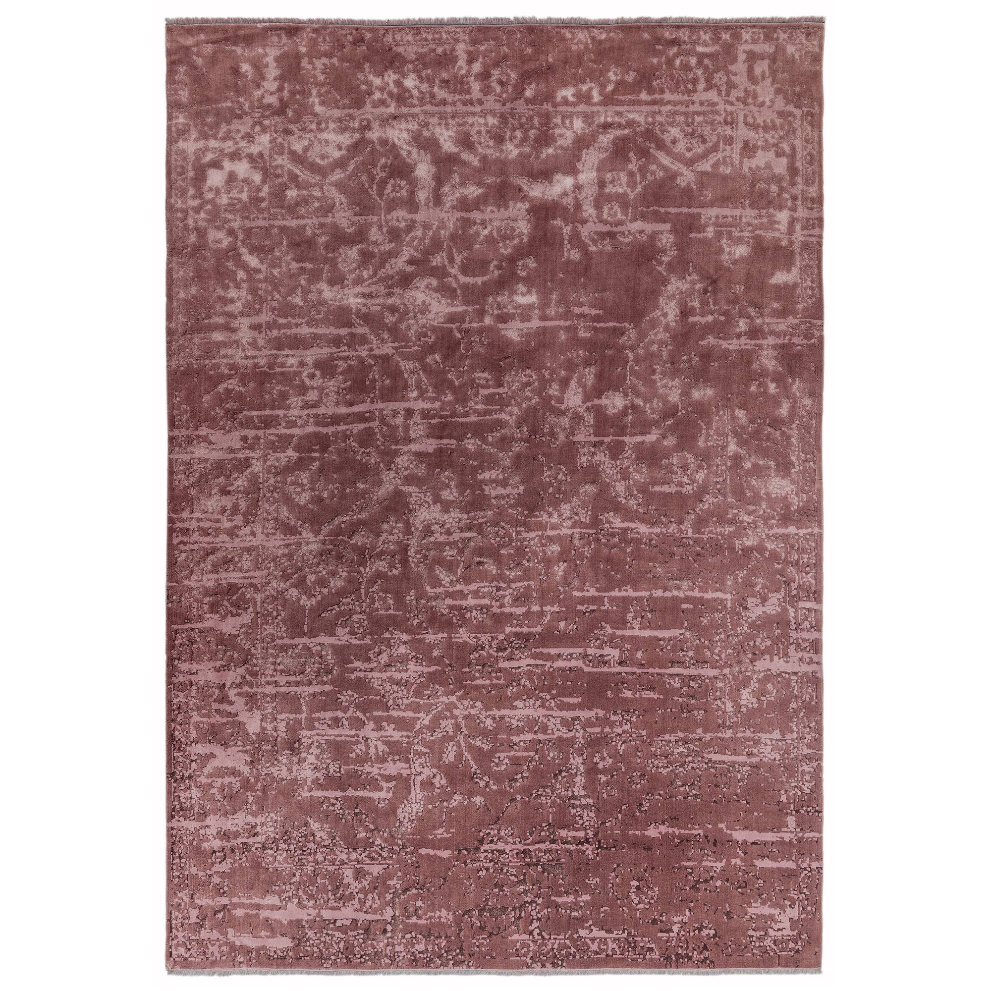 Zehraya Cranberry Abstract Rug ZE08