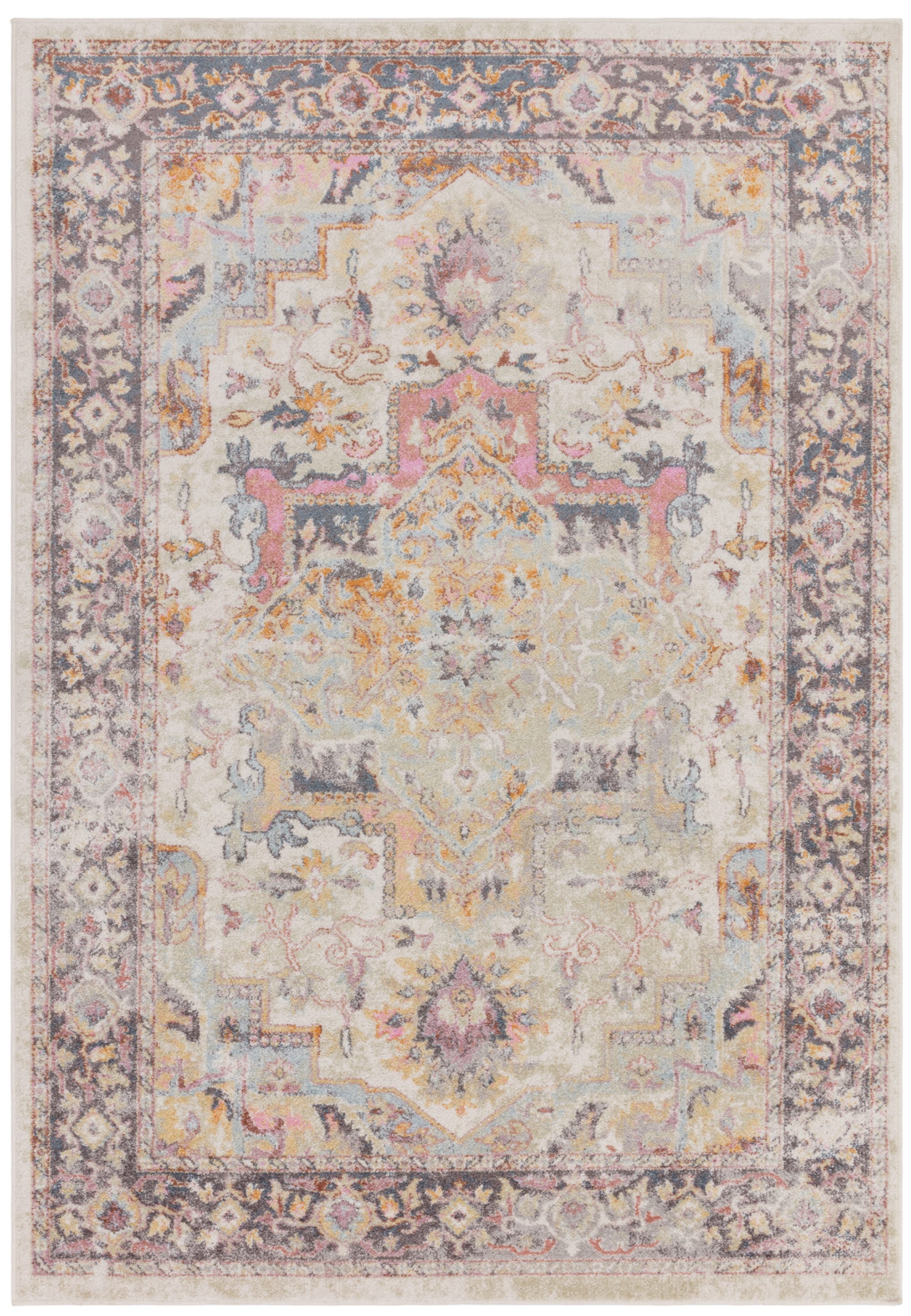 Flores Kira Classic Persian Medallion Rug FRO4
