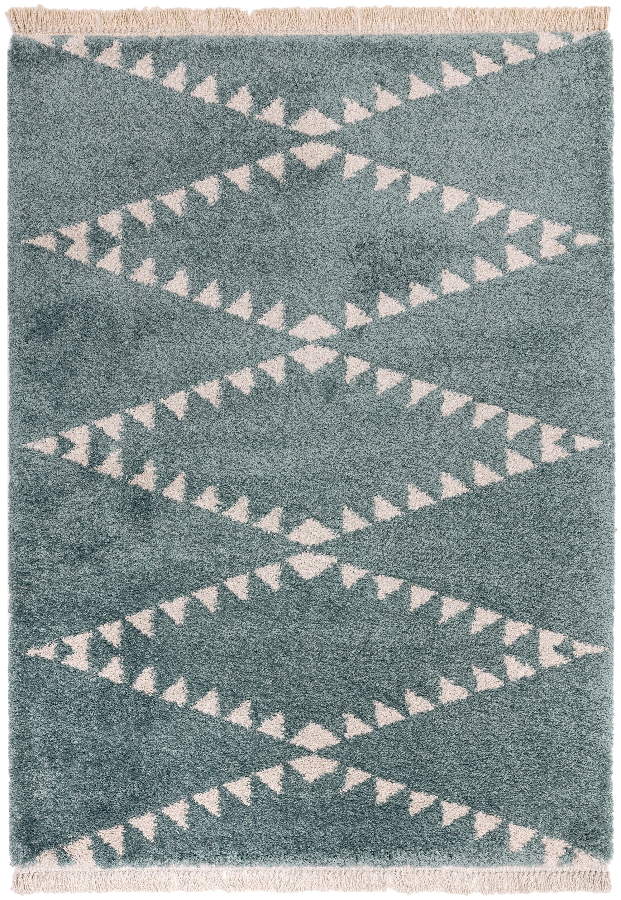 Rocco Blue Berber Style Rug RC06