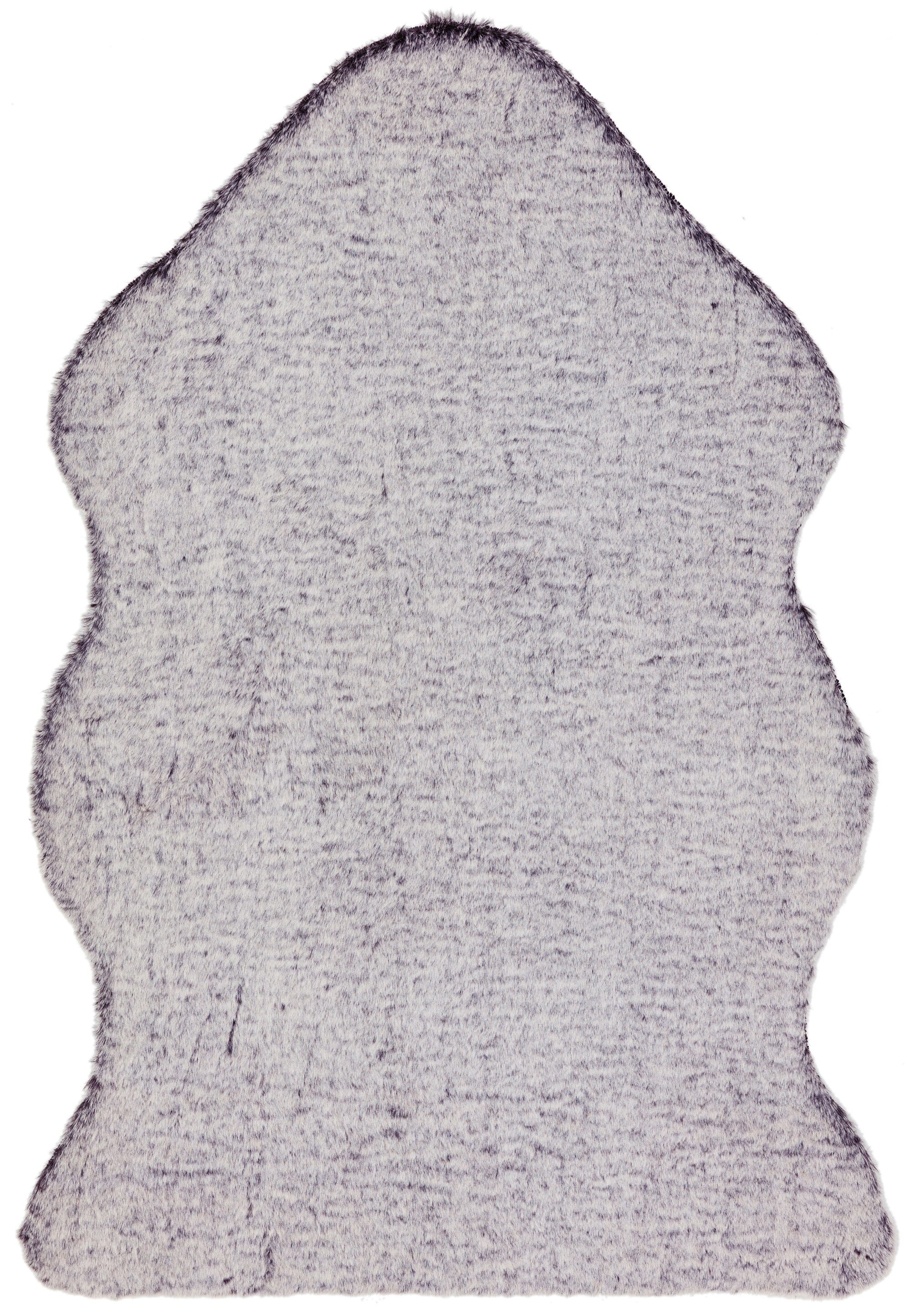 Willow Faux Fur Brown Tipped Rug