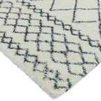 Alfombra Alto Marroquí Crema y Gris AL02