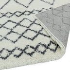 Alfombra Alto Marroquí Crema y Gris AL02