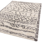 Alfombra Alto Marroquí Crema y Gris AL04