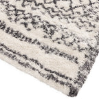 Alfombra Alto Marroquí Crema y Gris AL04