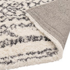 Alfombra Alto Marroquí Crema y Gris AL04