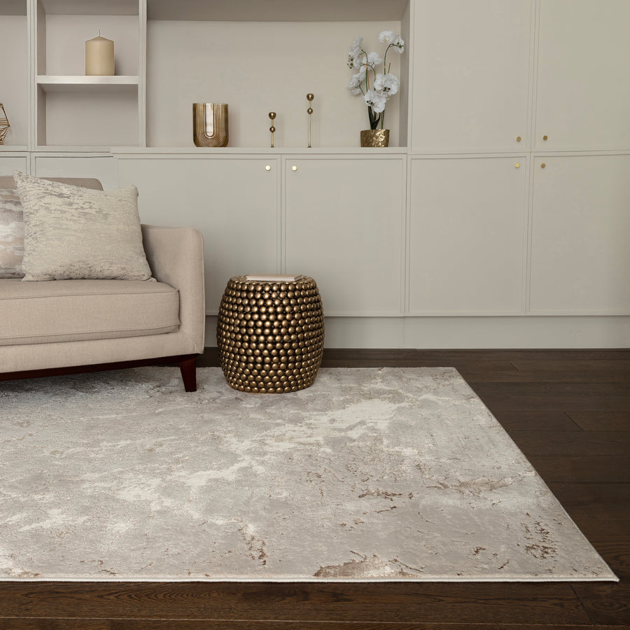 Aurora Strata Metallic Rug AU16