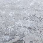 Alfombra Aurora Solar Metálica Plata AU03