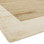 Alfombra Blade Border Yeso / Champán