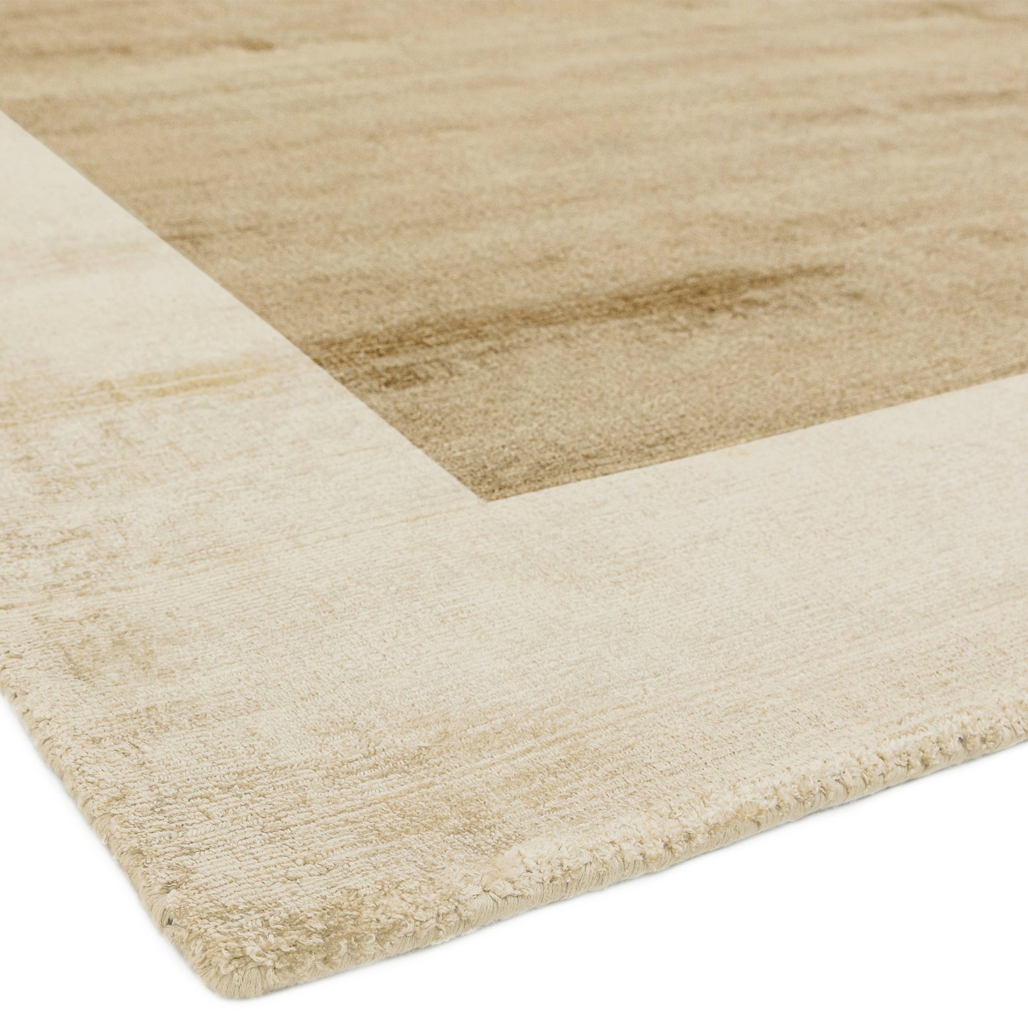 Alfombra Blade Border Yeso / Champán