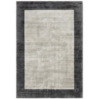 Blade Border Charcoal / Silver Rug