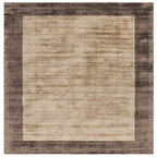 Alfombra Blade Border Chocolate / Moca