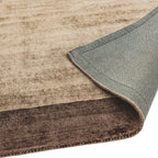 Alfombra Blade Border Chocolate / Moca