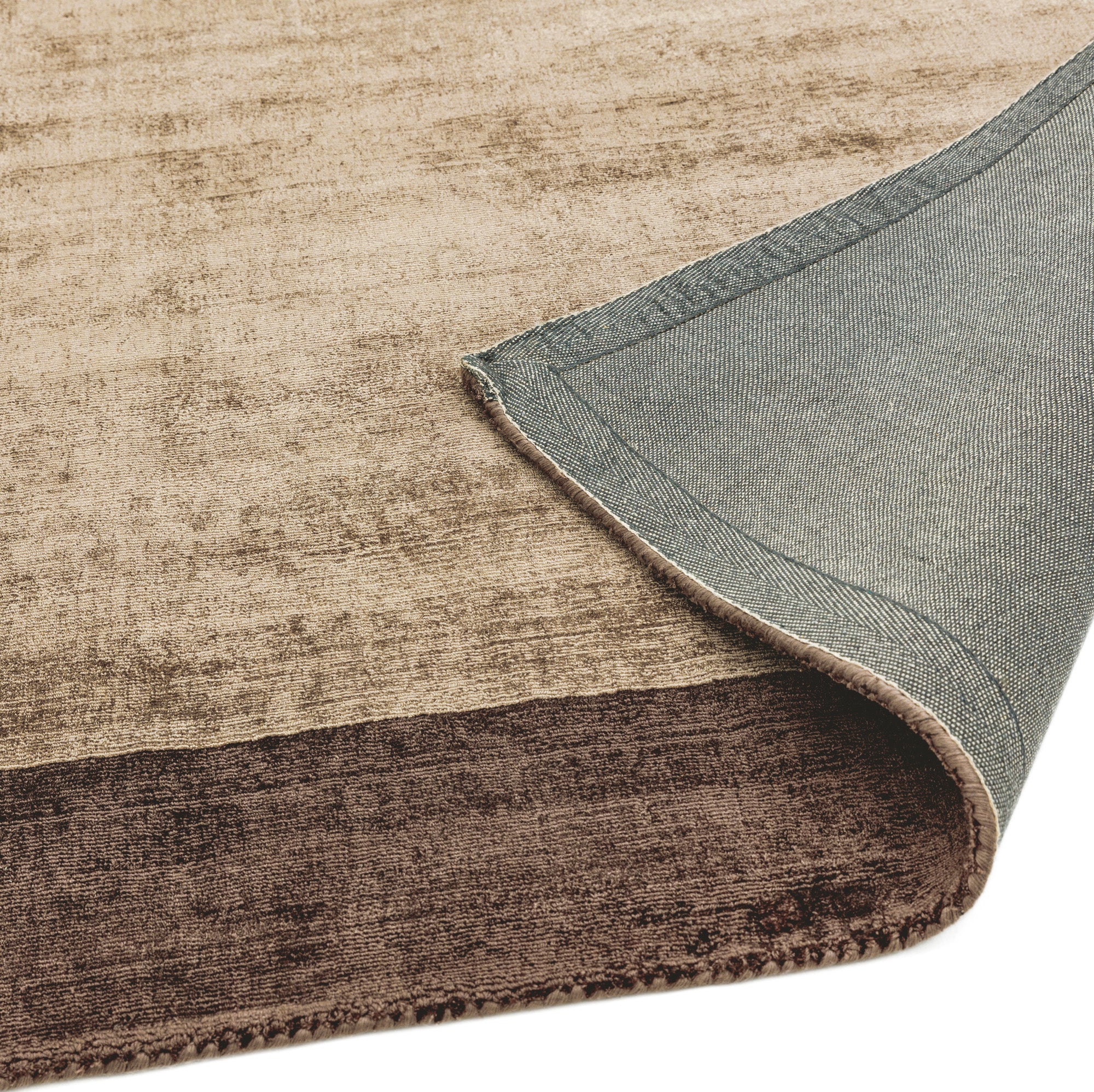 Alfombra Blade Border Chocolate / Moca