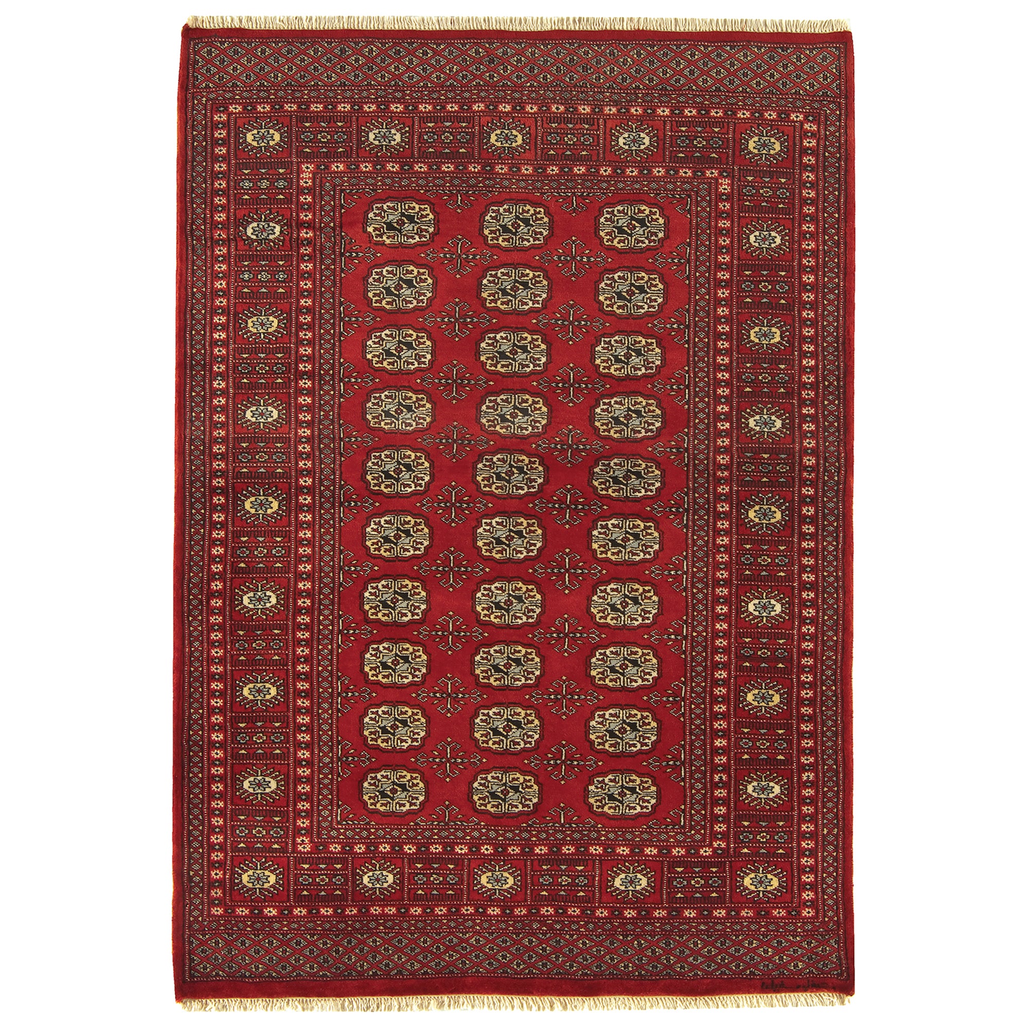Alfombra Bokhara Roja