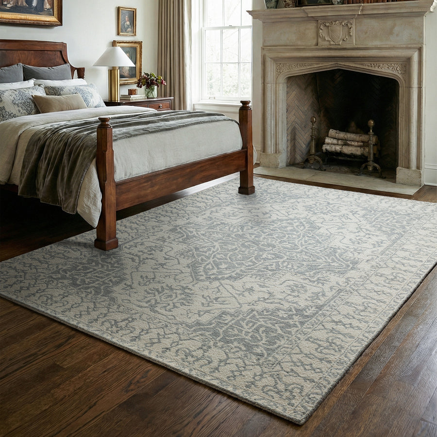 Bronte Silver Rug