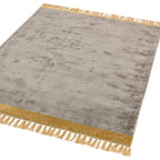 Alfombra Elgin Plata/Mostaza