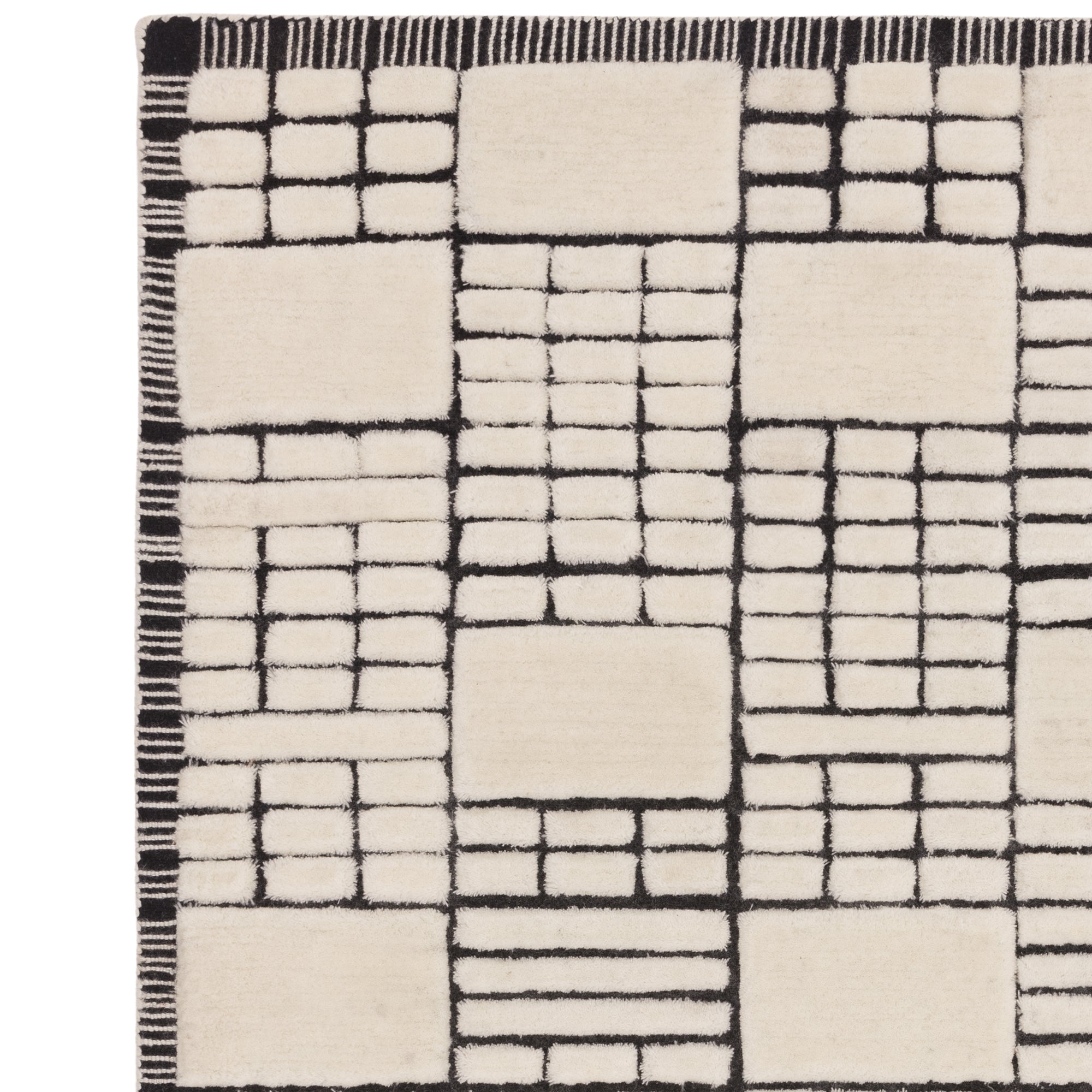 Alfombra Empire Crema/Negro