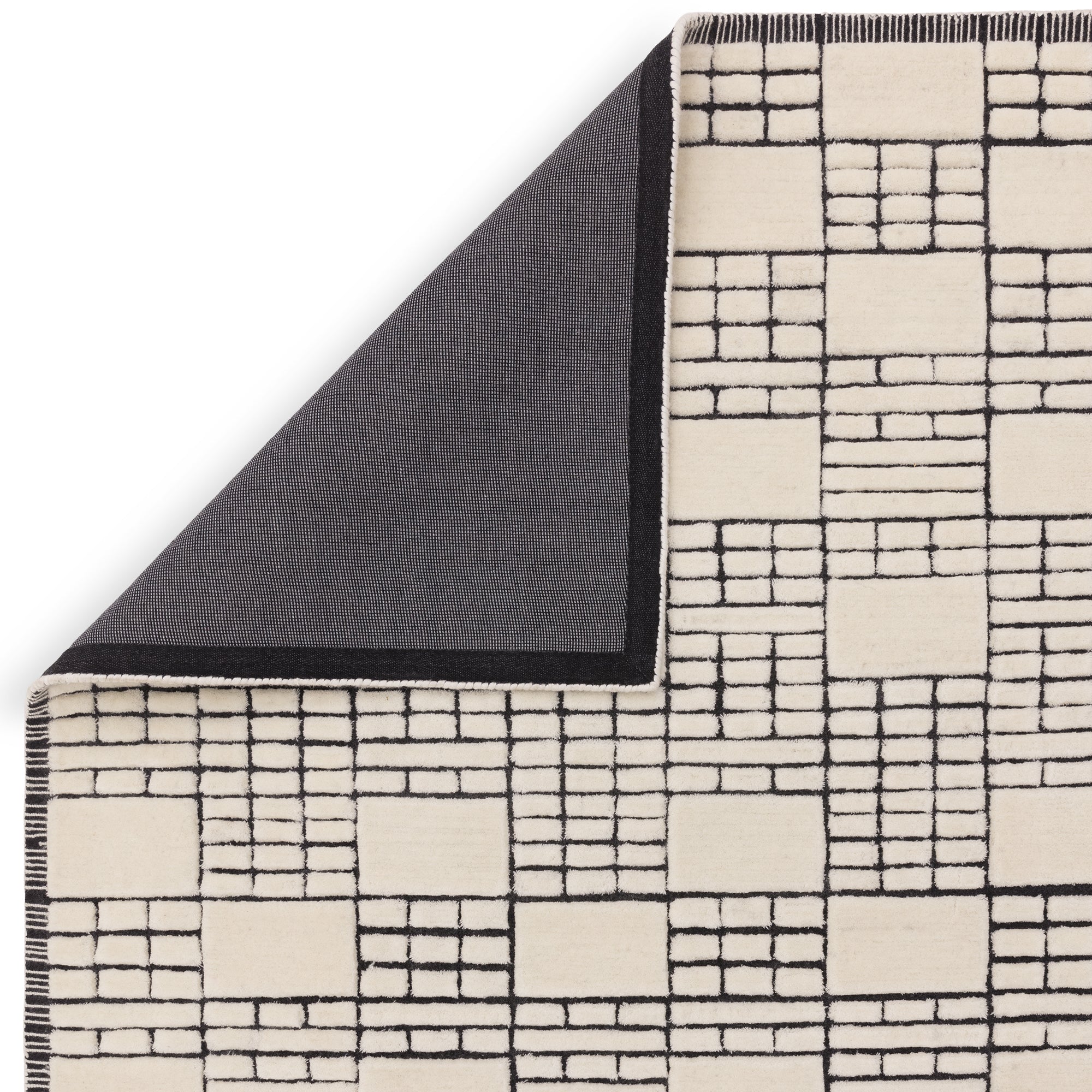 Alfombra Empire Crema/Negro