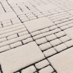 Alfombra Empire Crema/Negro