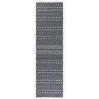 Alfombra Halsey Negro Interior/Exterior