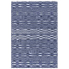 Alfombra Halsey Azul Interior/Exterior