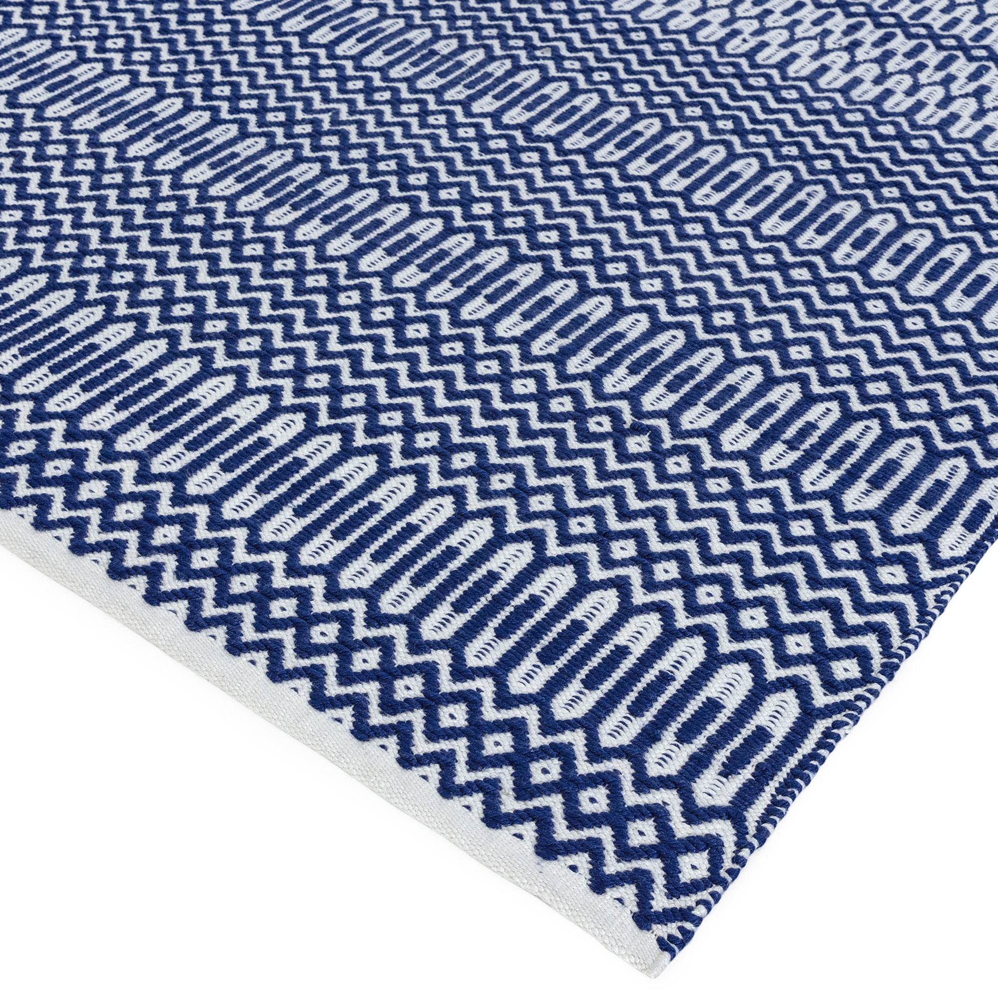 Alfombra Halsey Azul Interior/Exterior