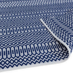 Alfombra Halsey Azul Interior/Exterior
