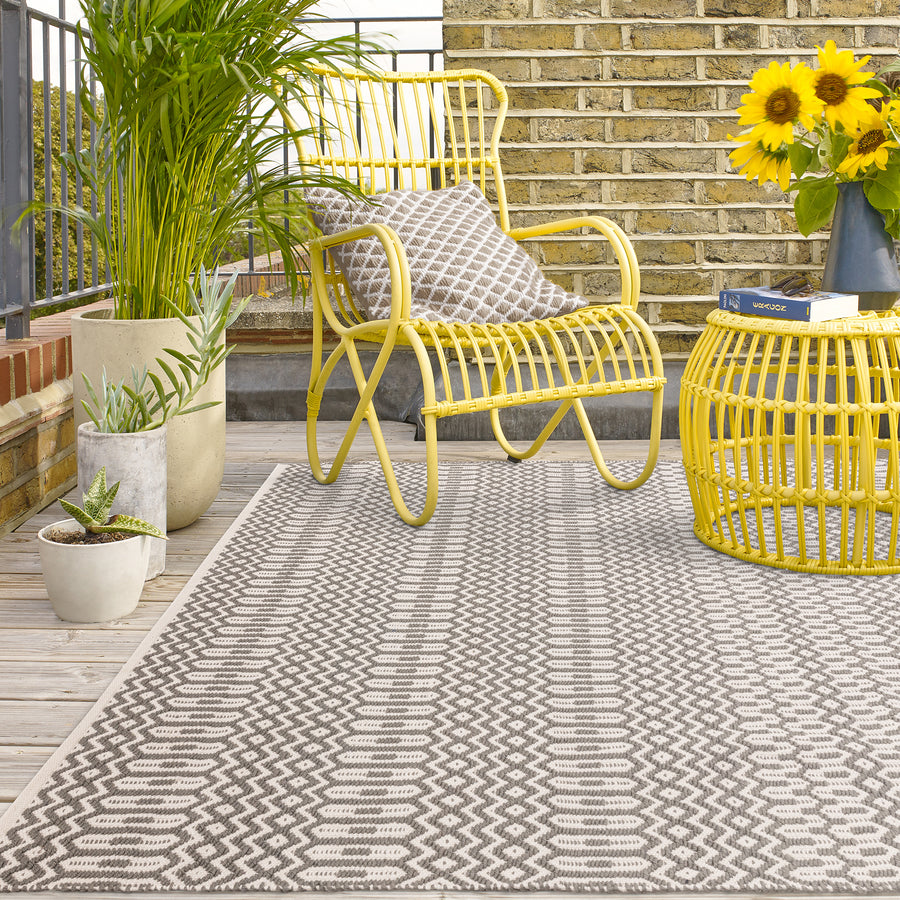 Halsey Grey Indoor/Outdoor Rug