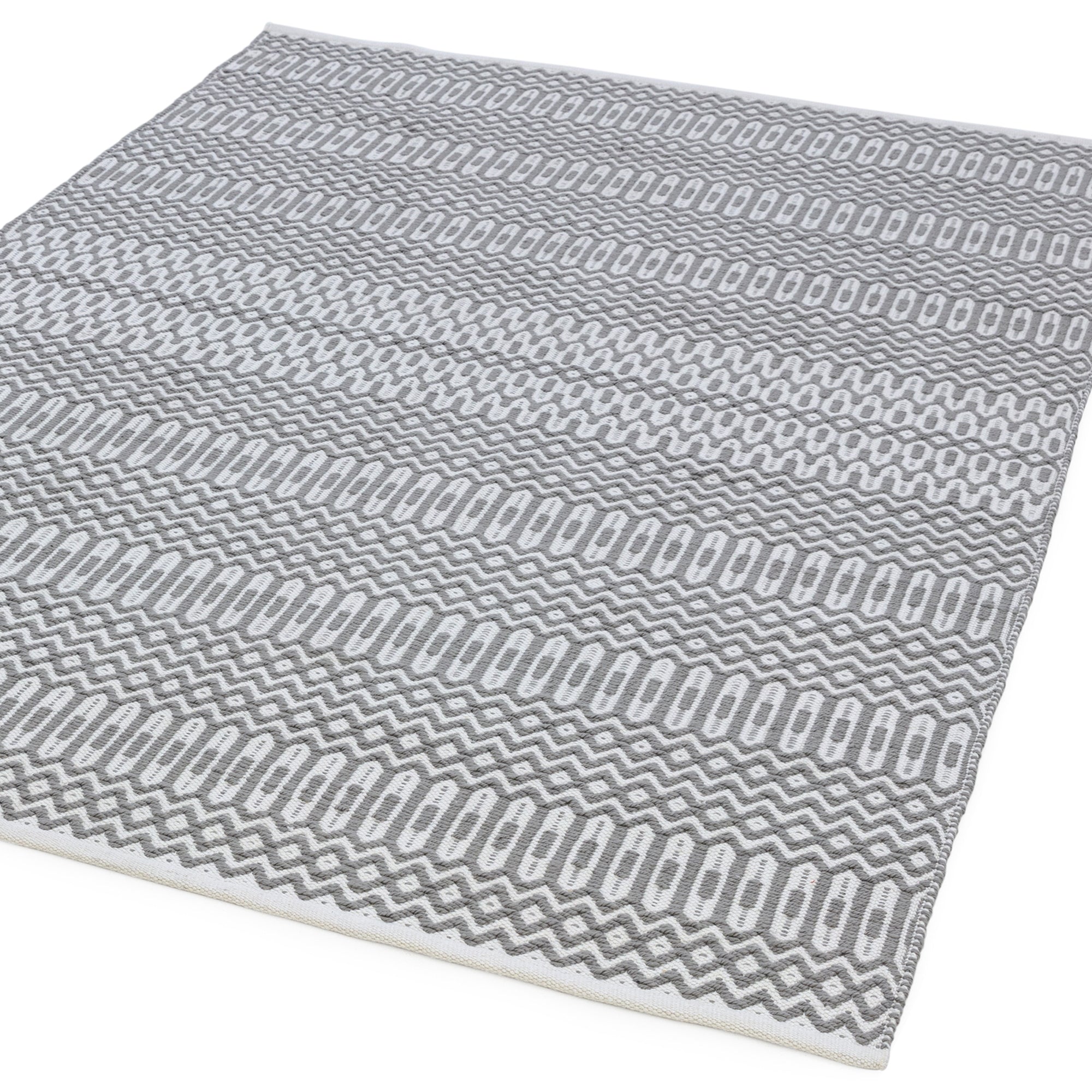 Alfombra Halsey Gris Interior/Exterior
