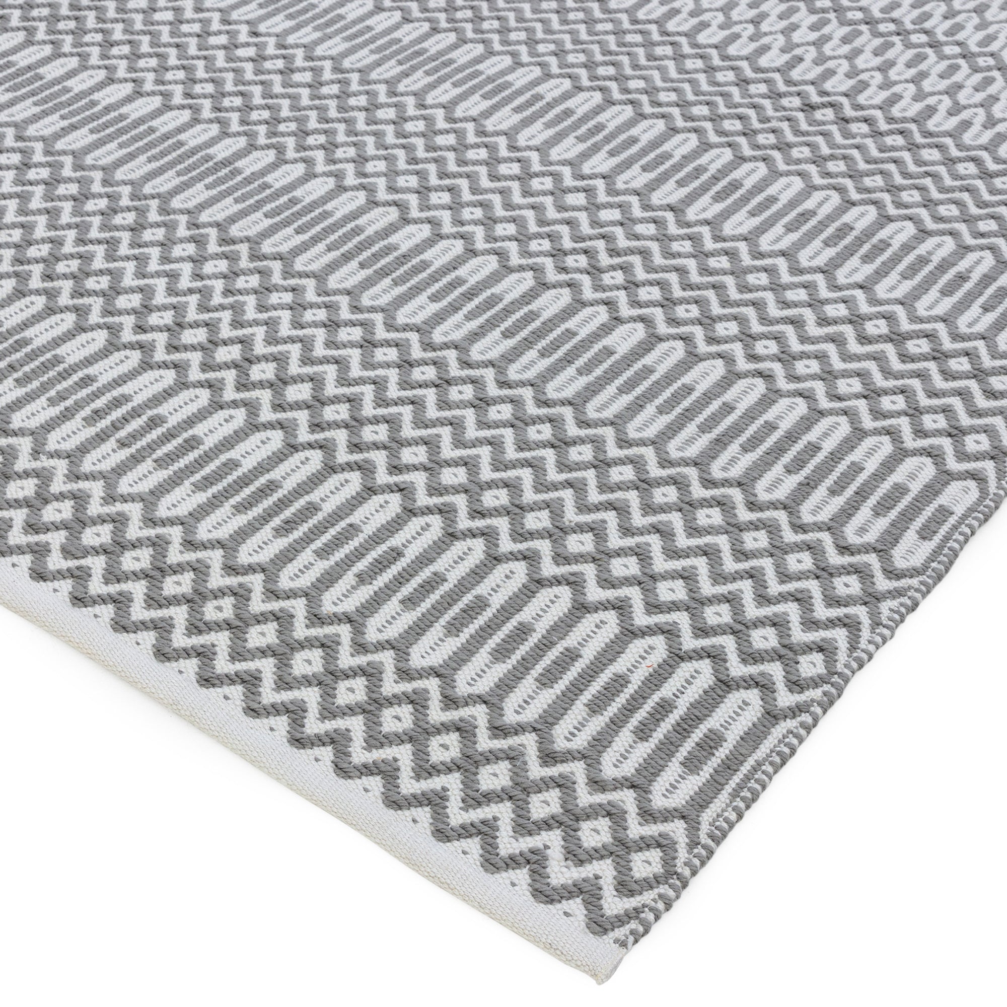 Alfombra Halsey Gris Interior/Exterior