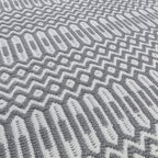 Alfombra Halsey Gris Interior/Exterior
