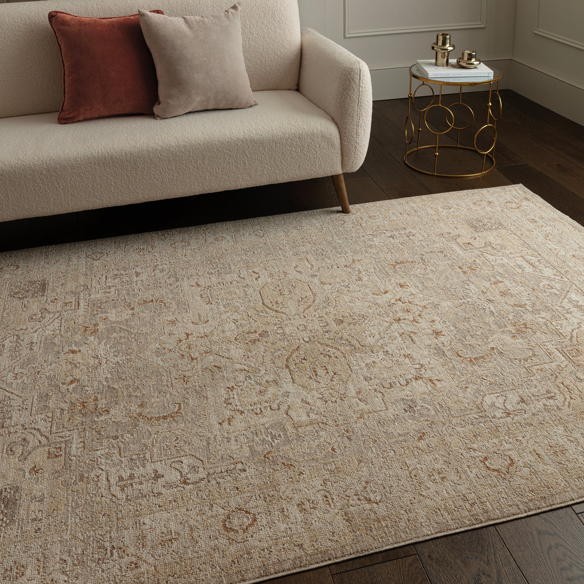 Alfombra Heriz HE01 Serapi Beige