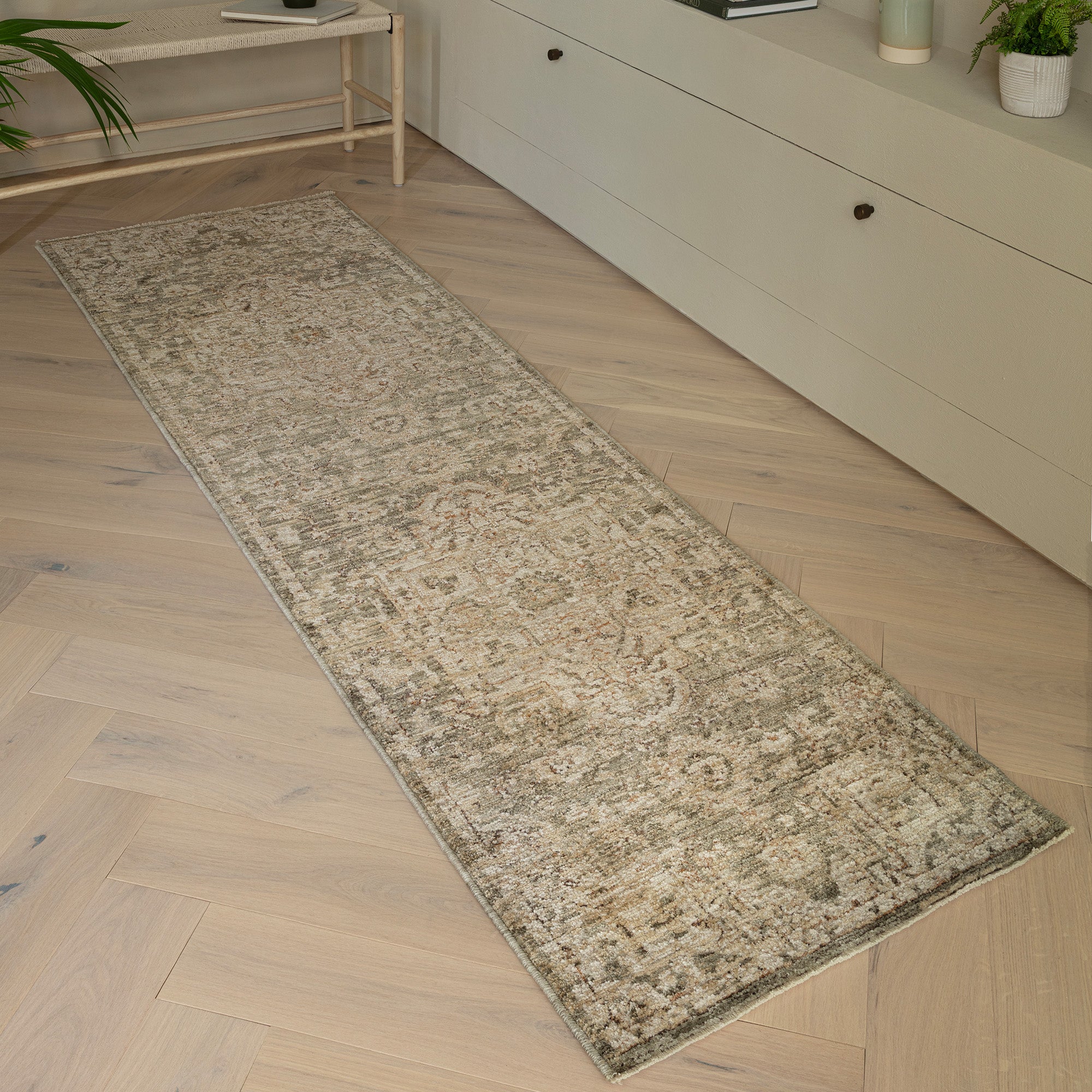 Alfombra Heriz HE02 Serapi Verde