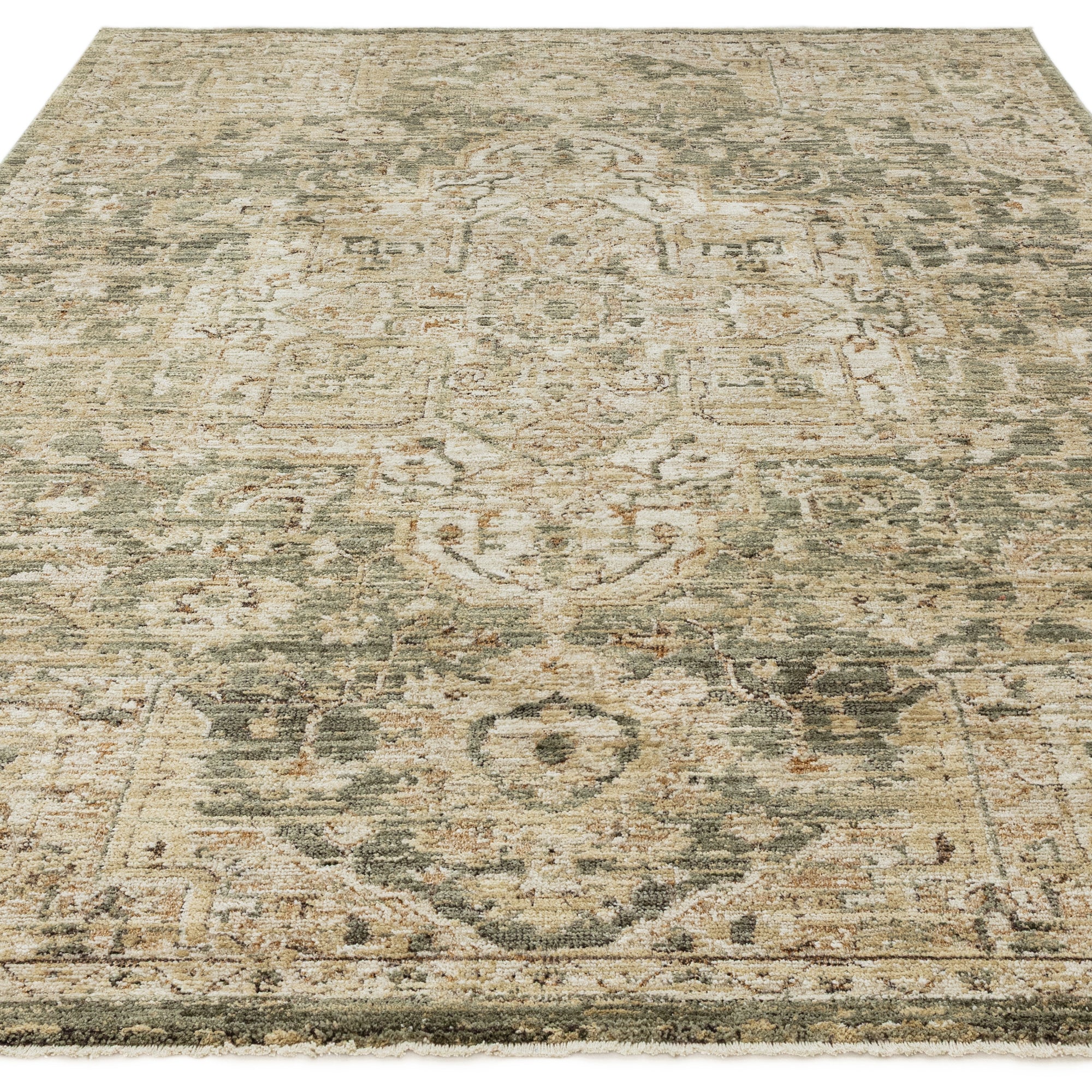 Alfombra Heriz HE02 Serapi Verde