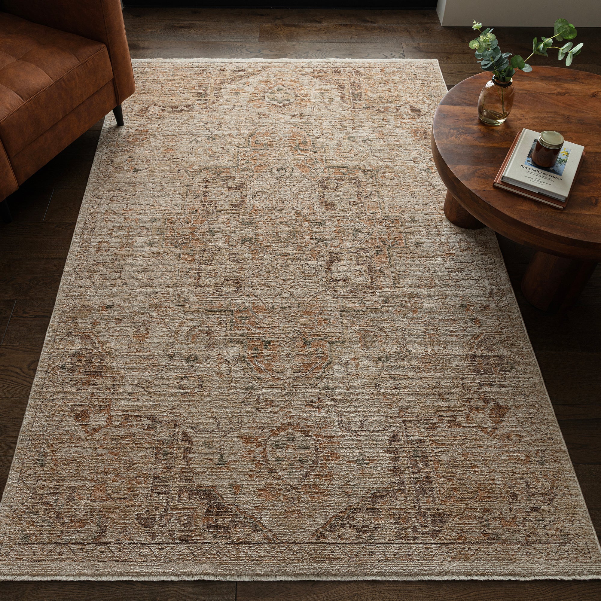 Alfombra Heriz HE03 Serapi Cobre