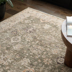 Alfombra Heriz HE04 Verde Ornamental