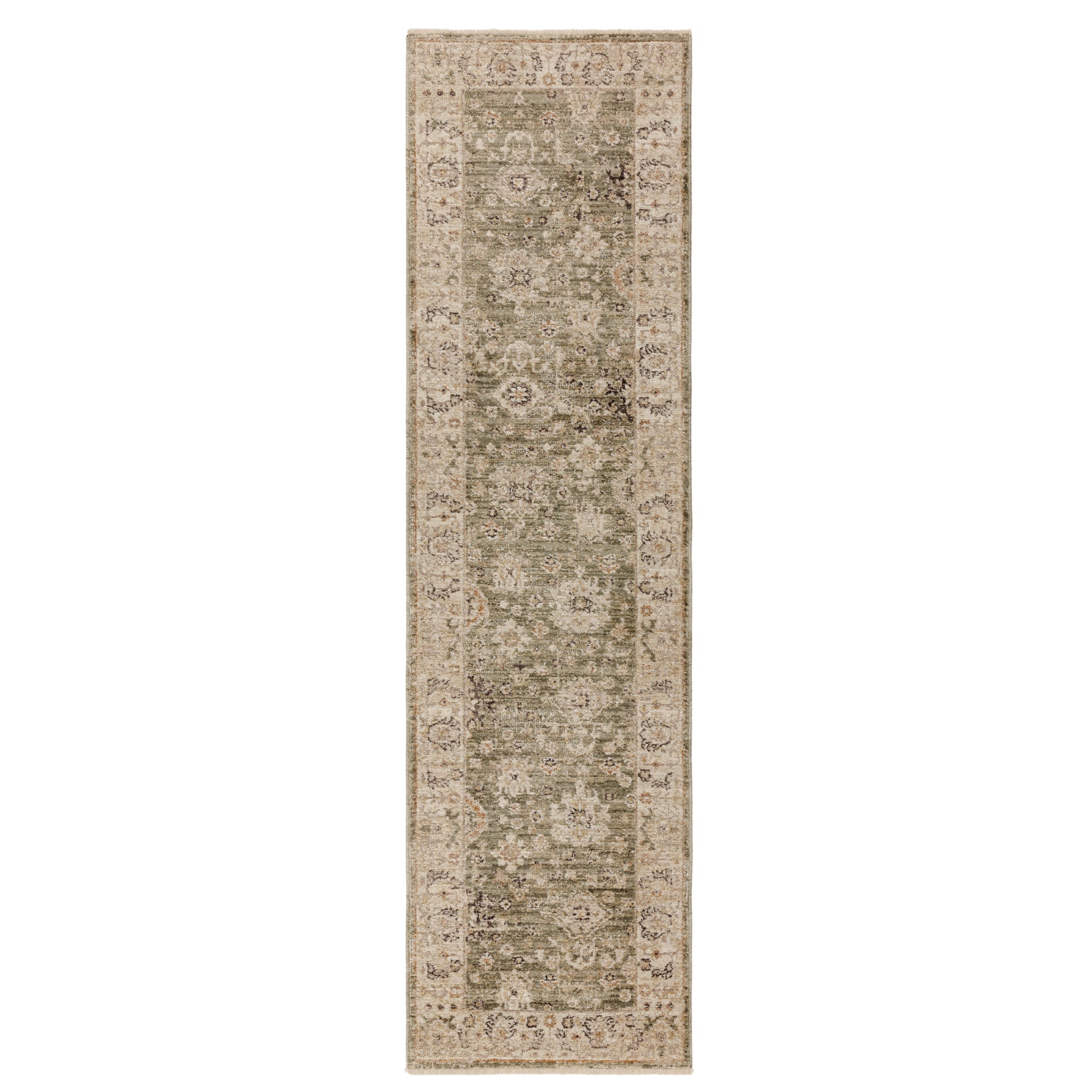 Alfombra Heriz HE04 Verde Ornamental