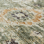 Alfombra Heriz HE04 Verde Ornamental