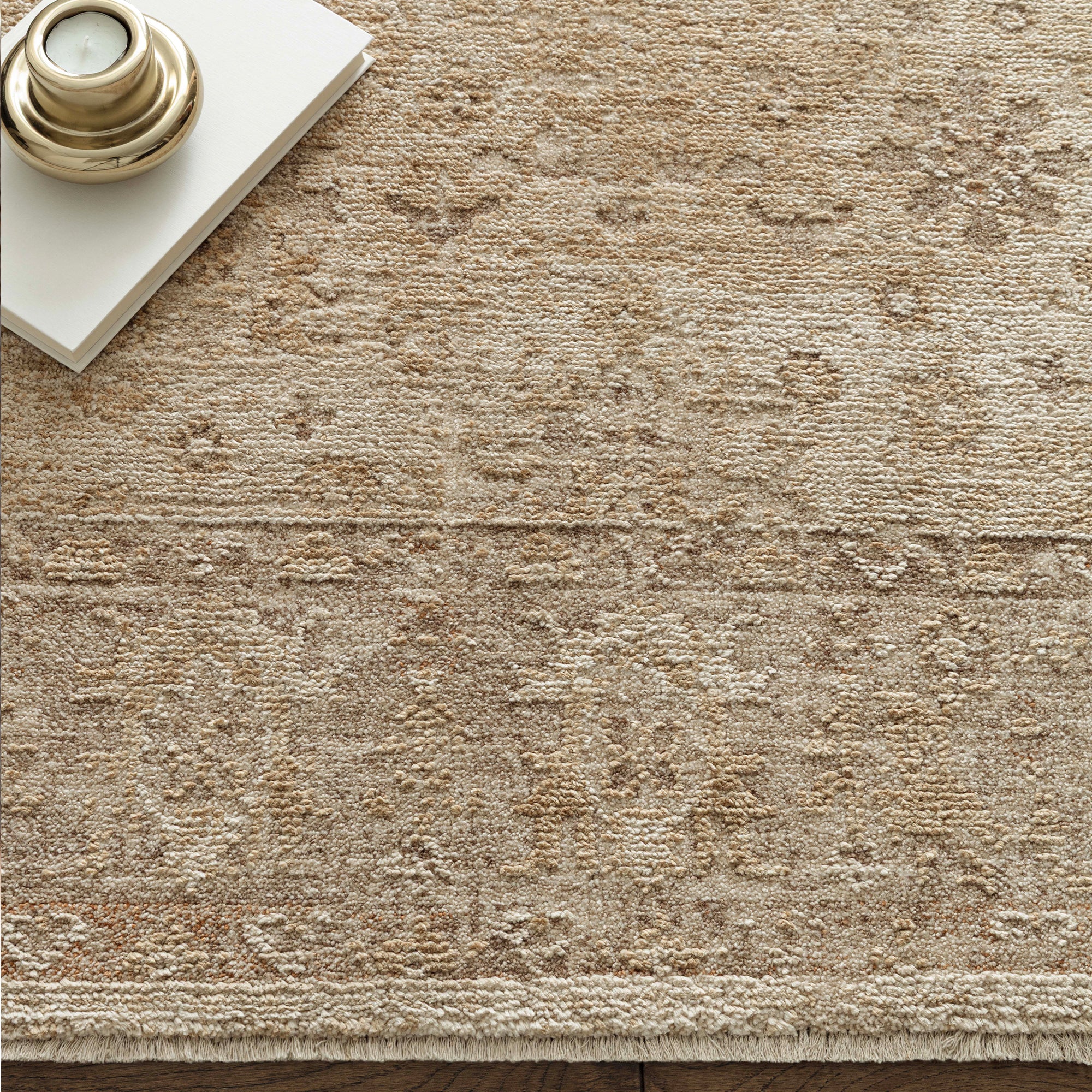 Heriz HE05 Ornate Beige Rug