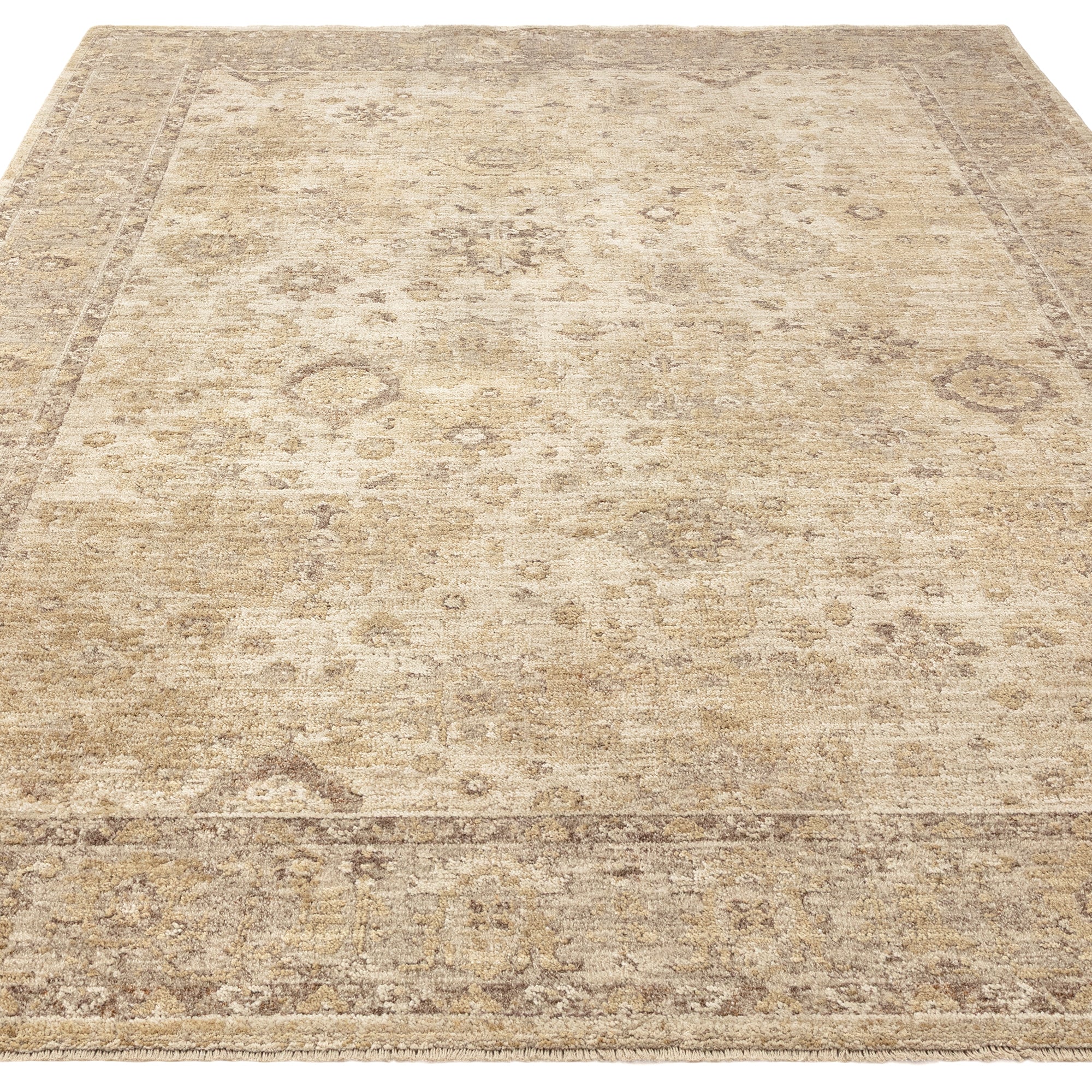 Heriz HE05 Ornate Beige Rug