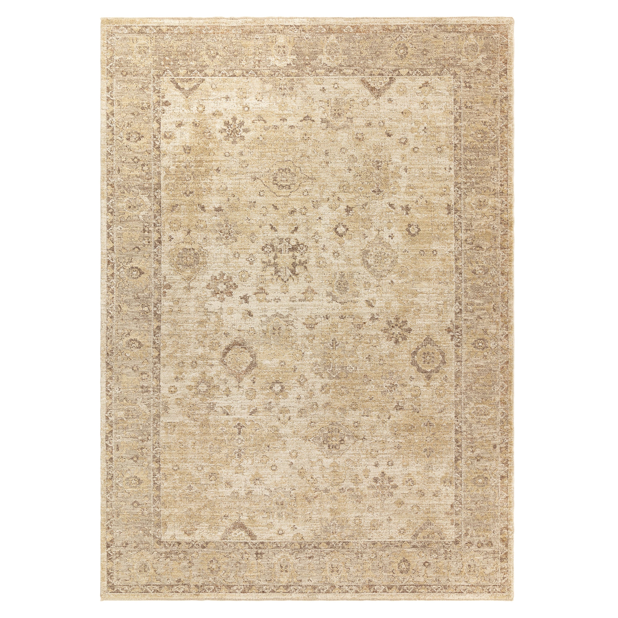 Heriz HE05 Ornate Beige Rug