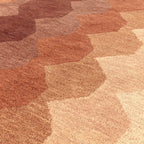 Alfombra Hive Óxido