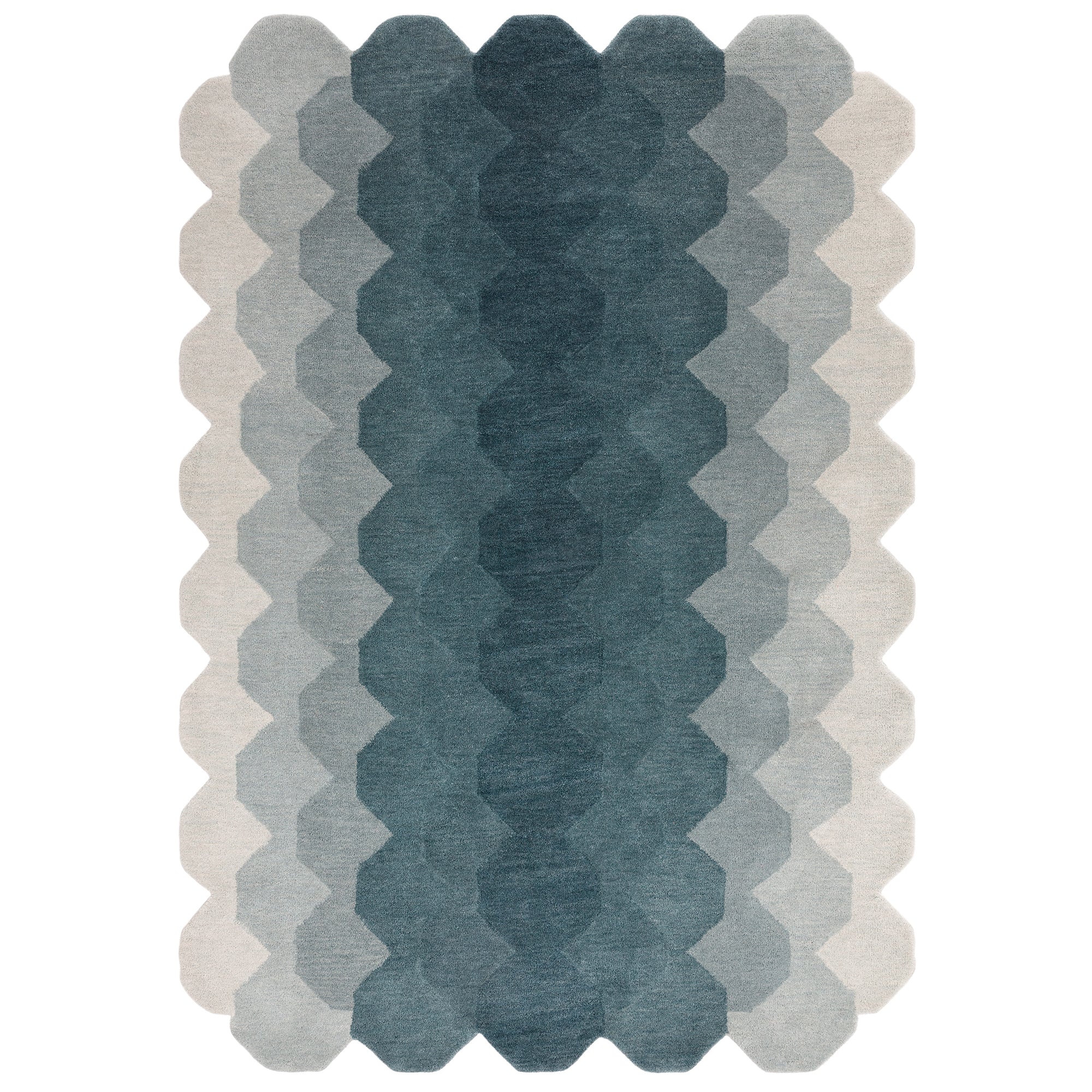 Hive Teal Rug