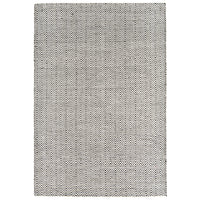 Alfombra Ives Negro/Blanco