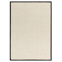 Alfombra Korra Doble Loop Carbón Crema